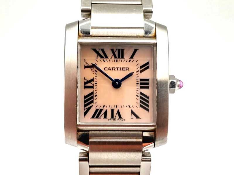 カルティエ買取 タンクフランセーズSM W51028Q3 　